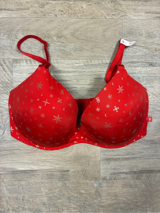 Victoria's Secret Other - Victoria Secret Metallic Logo Print Padded No Wire Bra